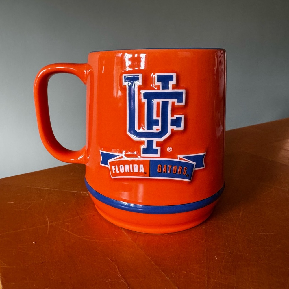 Florida Gators orange & blue mug